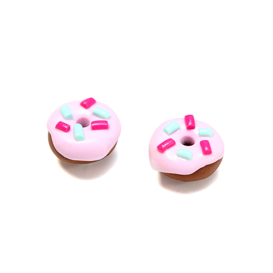 Nakrętki na wentyle Donut Rose