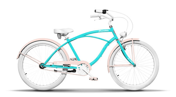 RIDER GO GIRL Turquoise <br> koła 26” 7 biegów