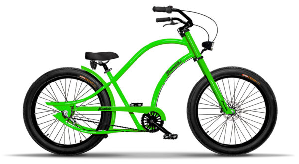 GRAND CHOPPER Exotic Green <br> Limited Edition <br> 7biegów <br> szerokie koła 26”