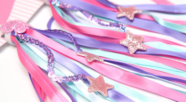 Wstążki do kierownicy KIDS <br> Violet